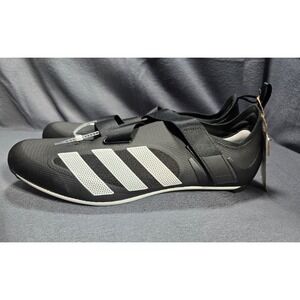 Adidas The Indoor Cycling Shoes GX6544 Black White Three‎ Stripes 14 Mens NWOB
